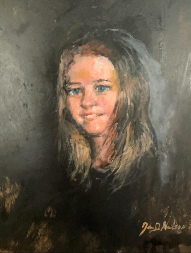 Painting of Emily - Jim Nelson