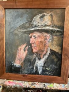 Cowboy with Toothpick
