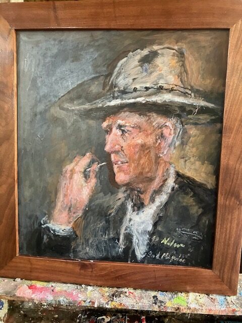 Cowboy with Toothpick